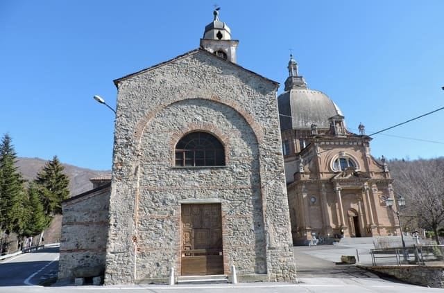Il Santuario di Valsorda di Garessio.