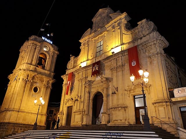 Santuario di Militello in Val di Catania.