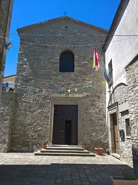 La Chiesa di Sant'Antonio a Guardia Perticara.