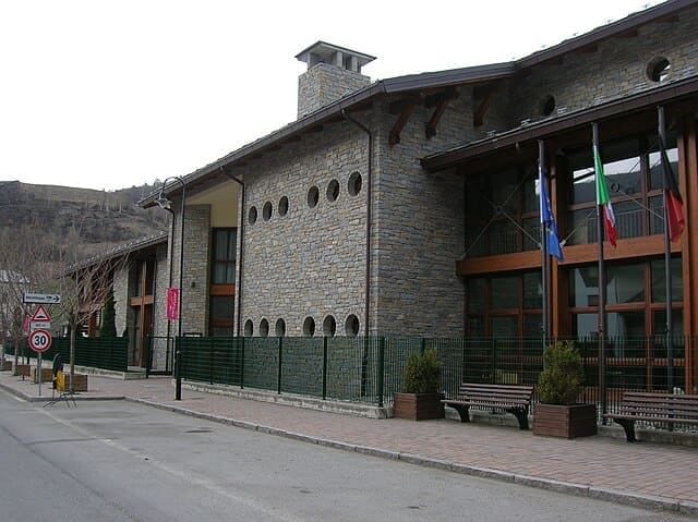 La biblioteca di Arvier.