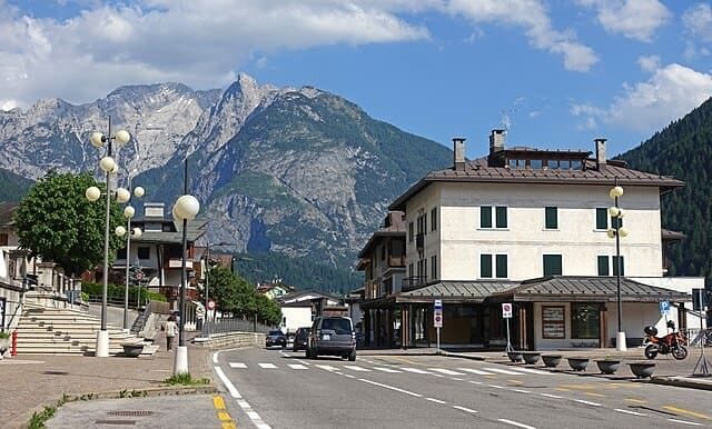 Tutta la bellezza del borgo Auronzo di Cadore.
