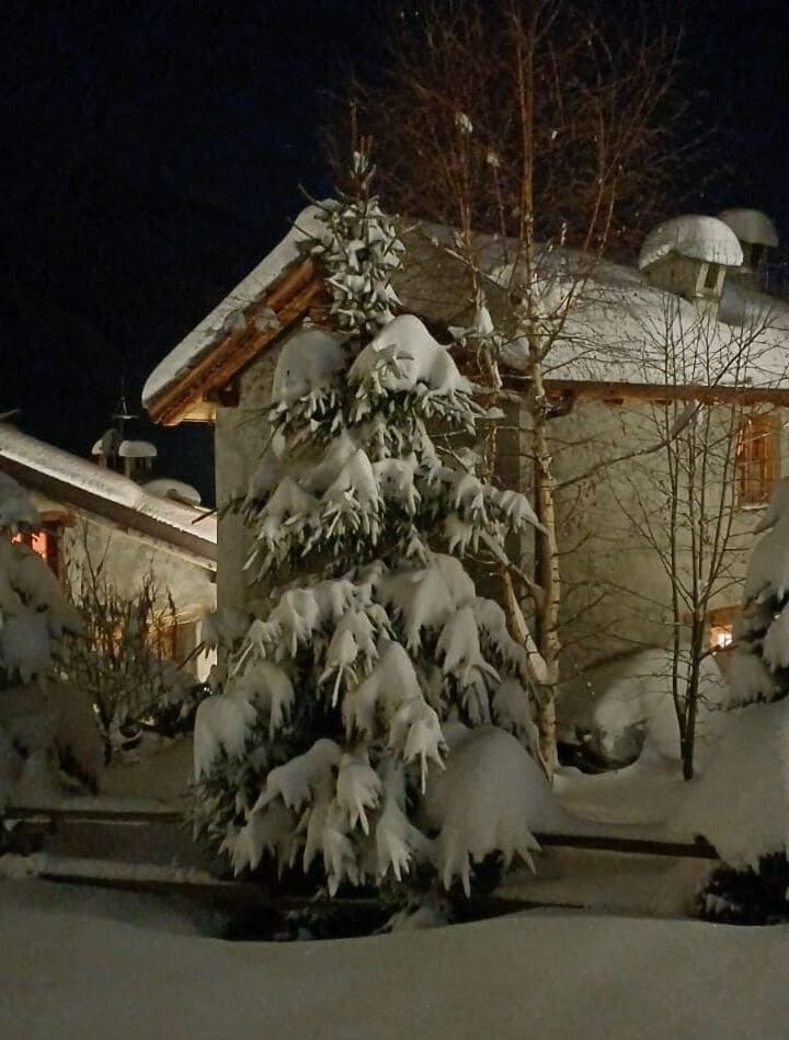 Una splendida Balboutet innevata.