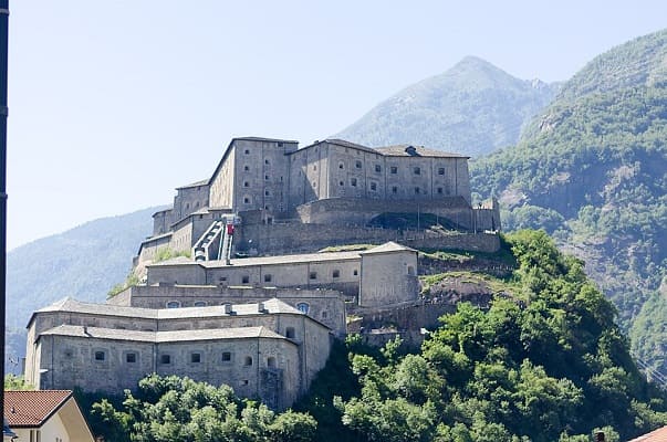 Lo storico Forte di Bard.
