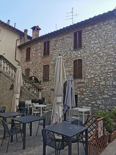 Splendido scorcio di Castiglione del Lago.