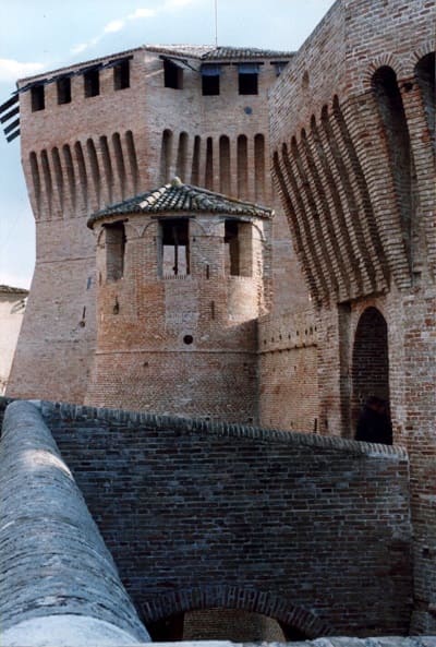 Scorcio della bellissima Rocca di Mondavio.